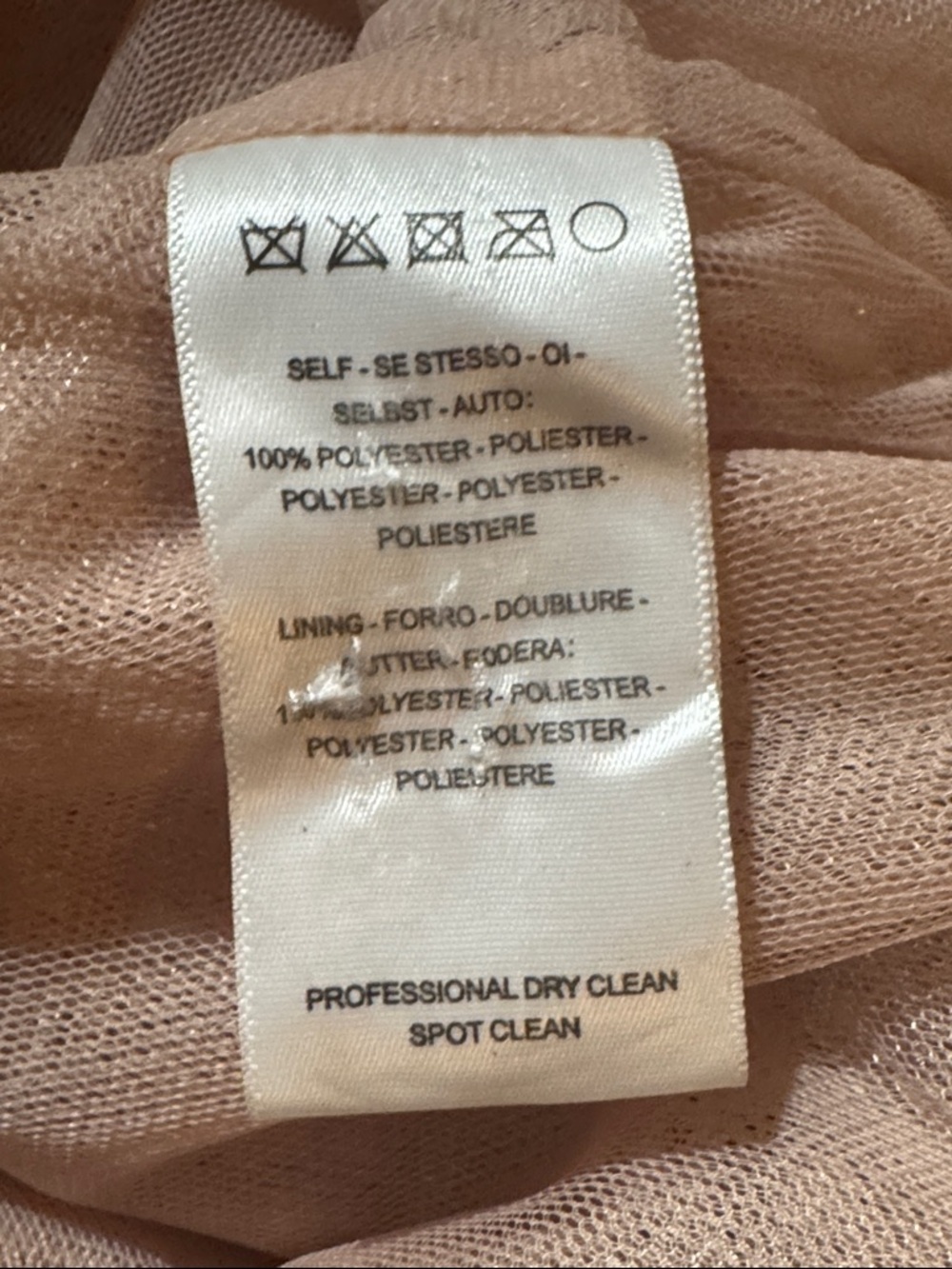 Helsi NWOT XL Elizabeth Strapless Mini Dress Beaded Floral Aplique - Picture 8 of 8